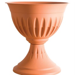 [043753] Fioriera Alba Bama Pp Terracotta D.Cm 43 H.Cm 46