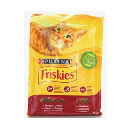 [021822] Friskies gatto crocchette con manzo, pollo e verdure Purina 2 chilogrammi