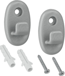 [039448] Ganci Per Mensole Onda Set 2Pz