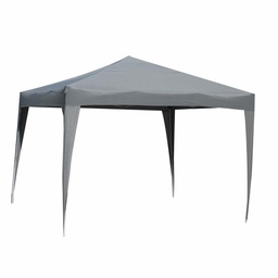 [V74031800GR] Gazebo acciaio arizona 3x3m automatico poliestere grigio 160gr-m2