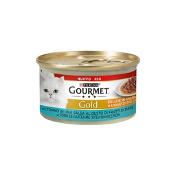 [1917343] Gourmet Gold Delizie in salsa con tonno Purina 85 grammi