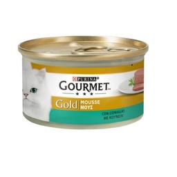 [021791] Gourmet Gold Mousse con coniglio Purina 85 grammi