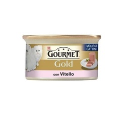 [021862] Gourmet Gold Mousse gattini con vitello Purina 85 grammi