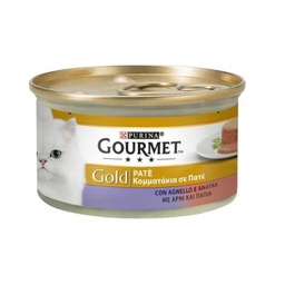 [021950] Gourmet Gold Patè agnello e anatra Purina 85 grammi