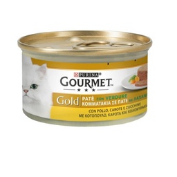 [021961] Gourmet Gold Patè pollo, carote e zucchine Purina 85 grammi