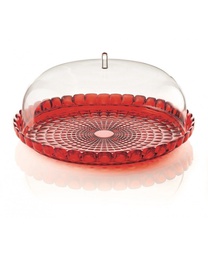 [1999536] Guzzini Set Tortiera Piccola Tiffany Rosso 30x27h cm