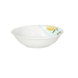 [19907738] Insalatiera 23 Cm X H 6 Cm Panarea Porcellana Giallo