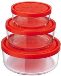 [011316] Kit gelo 3 contenitori con tappo