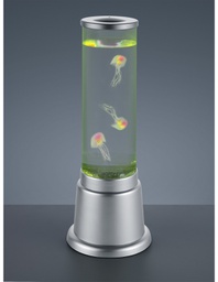 [TRIOR50701187] Lampada Da Tavolo Jelly Titanio Led Rgbw Gioco D'Acqua Ø12 cm Trio Lighting