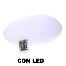 [V3723370000] Lampada Led in plastica ricaricabile multicolor