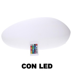[V3723360000] Lampada Led in plastica ricaricabile multicolor cm 40x30h15