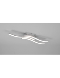 [2002693] Lampada Soffitto Moderna Bacchette Led 4000k Route Nichel Trio Lighting