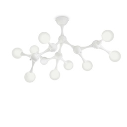 [8021696149622] Lampada Soffitto Nodino Bianco D830xH475mm