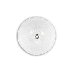 [8021696008608] Lampada Soffitto Shell Trasparente D400xH120mm