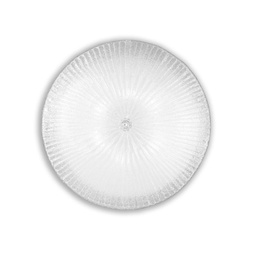 [8021696008622] Lampada Soffitto Shell Trasparente D600xH200mm
