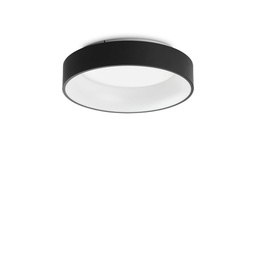 [8021696307206] Lampada Soffitto Ziggy Nero D450xH110mm
