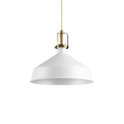 [8021696238135] Lampada a sospensione bianco D 330 x H min 520 - max 2150 mm