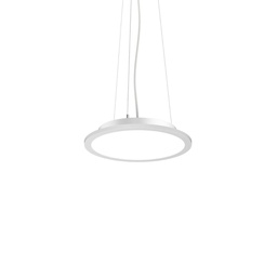 [8021696307978] Lampada a sospensione bianco D 350 x H min 264 - max 1247 mm