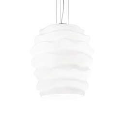 [8021696132365] Lampada a sospensione bianco D 380 x H min 650 - max 2400 mm