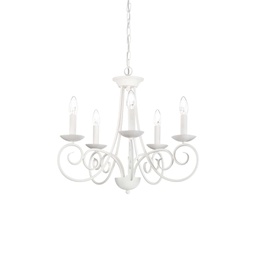 [8021696092751] Lampada a sospensione bianco D 550 x H min 720 - max 1600 mm