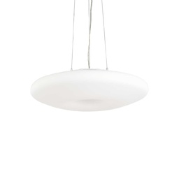 [8021696019741] Lampada a sospensione bianco D 600 x H min 450 - max 2200 mm