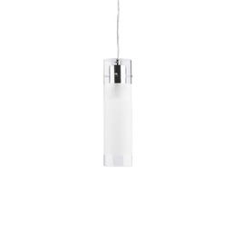 [8021696027357] Lampada a sospensione bianco D 80 x H min 550 - max 2300 mm