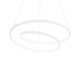 [8021696304571] Lampada a sospensione bianco D 800 x H min 490 - max 2240 mm