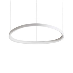[8021696247274] Lampada a sospensione bianco L 810 x H min 285 - max 1800 x P 810 mm