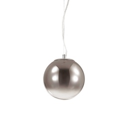 [8021696140728] Lampada a sospensione cromo sfum D 300 x H min 540 - max 2300 mm