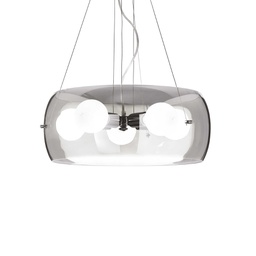 [8021696103983] Lampada a sospensione fume' D 485 x H min 470 - max 1000 mm