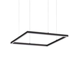 [8021696259161] Lampada a sospensione nero L 500 x H min 275 - max 2025 x P 500 mm