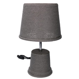 [V3723910000] Lampada carta grigio tondo  cmø25h40