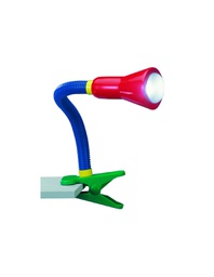 [TRIO5028010-17] Lampada da Scrivania Flexo Multicolor 1xE14 Con Pinza Trio Lighting