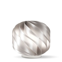 [GL/LAP/15/SVR] Lampada da Tavolo LAP Silver in Plastica Cm. 15 x 15 h