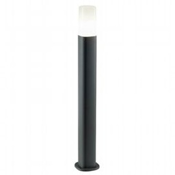 [SOV561/16] Lampada da esterno in alluminio pressofuso con diffusore opalino - Dimensioni: 175mm x 50mm - Potenza massima: 25W grafite