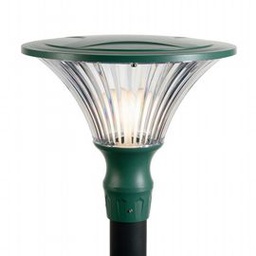 [SOV253/04] Lampada da esterno in alluminio pressofuso, diffusore trasparente, dimensioni: 60mm x 160mm, IP65 muschio