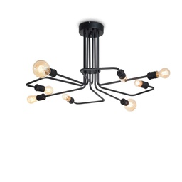 [8021696242378] Lampada da soffitto Triumph Nero 920x415mm