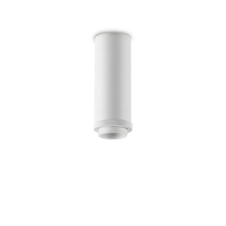 [8021696292847] Lampada da soffitto bianco D 50 x H 129 mm