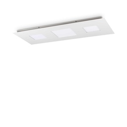 [8021696255941] Lampada da soffitto bianco L 1100 x H 40 x P 500 mm