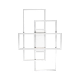 [8021696230726] Lampada da soffitto bianco L 625 x H 60 x P 410 mm