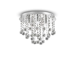 [8021696089485] Lampada da soffitto cromo D 310 x H 240 mm
