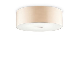 [8021696090863] Lampada da soffitto legno D 600 x H 200 mm