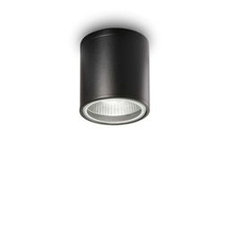 [8021696122687] Lampada da soffitto nero D 110 x H 115 mm