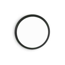 [8021696252629] Lampada da soffitto nero D 395 x H 60 mm