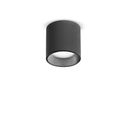 [8021696306520] Lampada da soffitto nero D 42 x H 42 mm