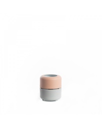 [LA/134] Lampada da tavolo Idra in metallo rosa e grigio STS