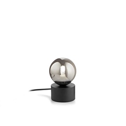 [8021696292441] Lampada da tavolo PERLAGE TL1 fumé - D100xH155mm
