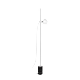 [8021696306568] Lampada da terra EVA - L 130 x H 1805 mm - Bianco