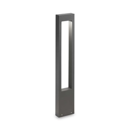 [8021696136028] Lampada da terra antracite L 150 x H 800 x P 50 mm