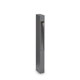 [8021696114347] Lampada da terra antracite L 50 x H 600 x P 100 mm